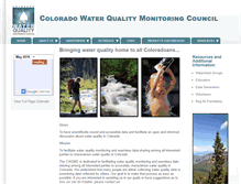 Tablet Screenshot of coloradowaterquality.org